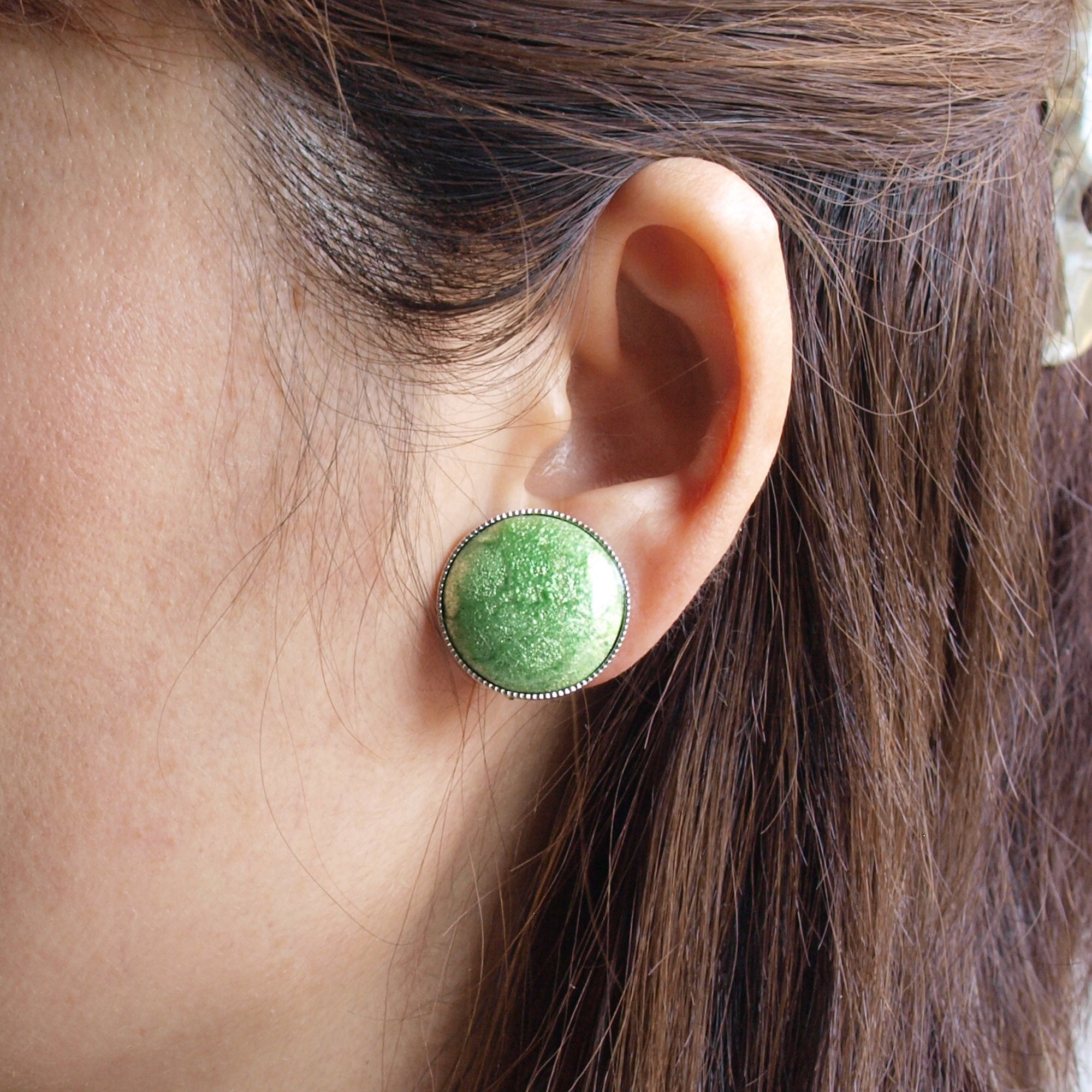 Pendientes redondos / 20 mm / suke / 6 colores