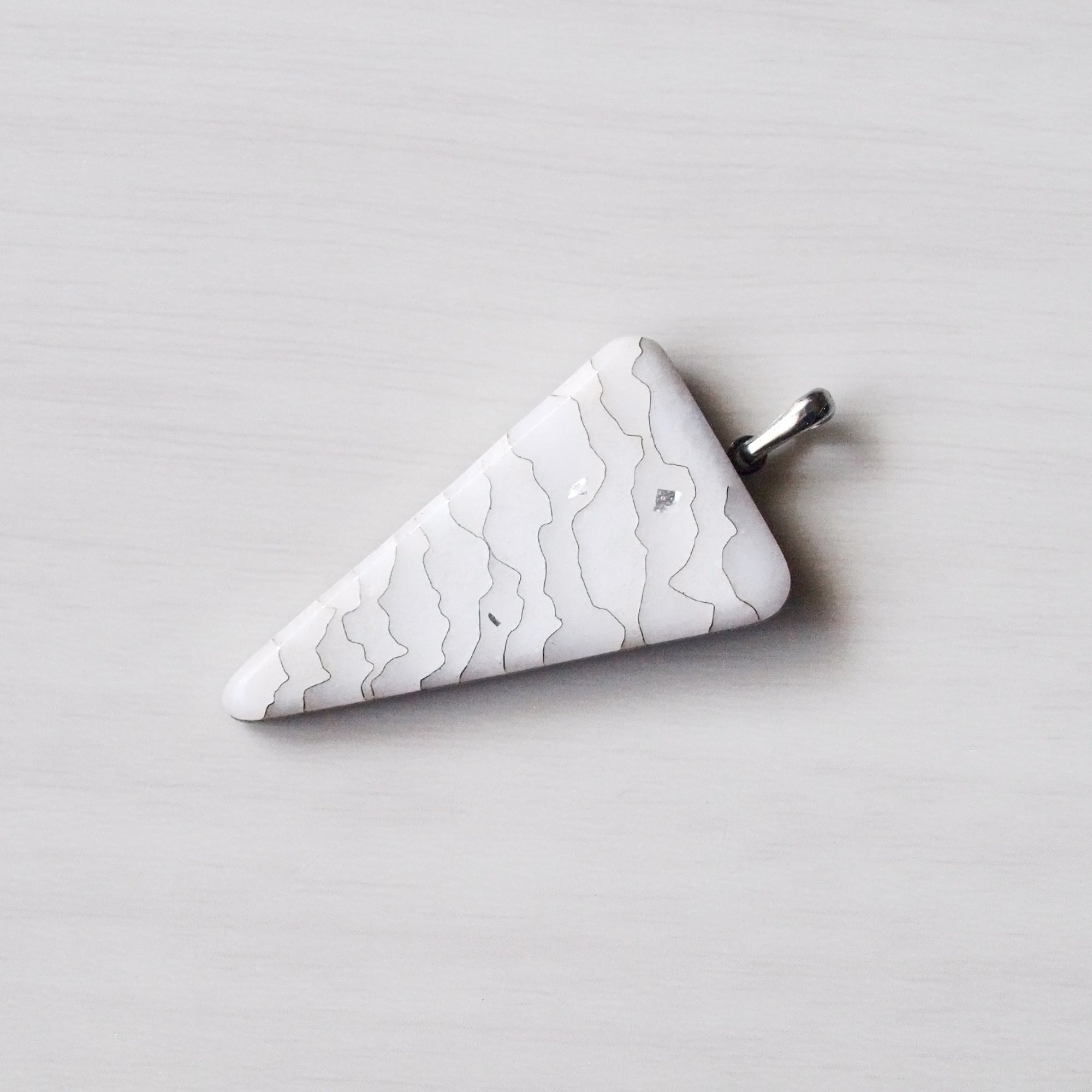 Superfine Pendant / White Silver