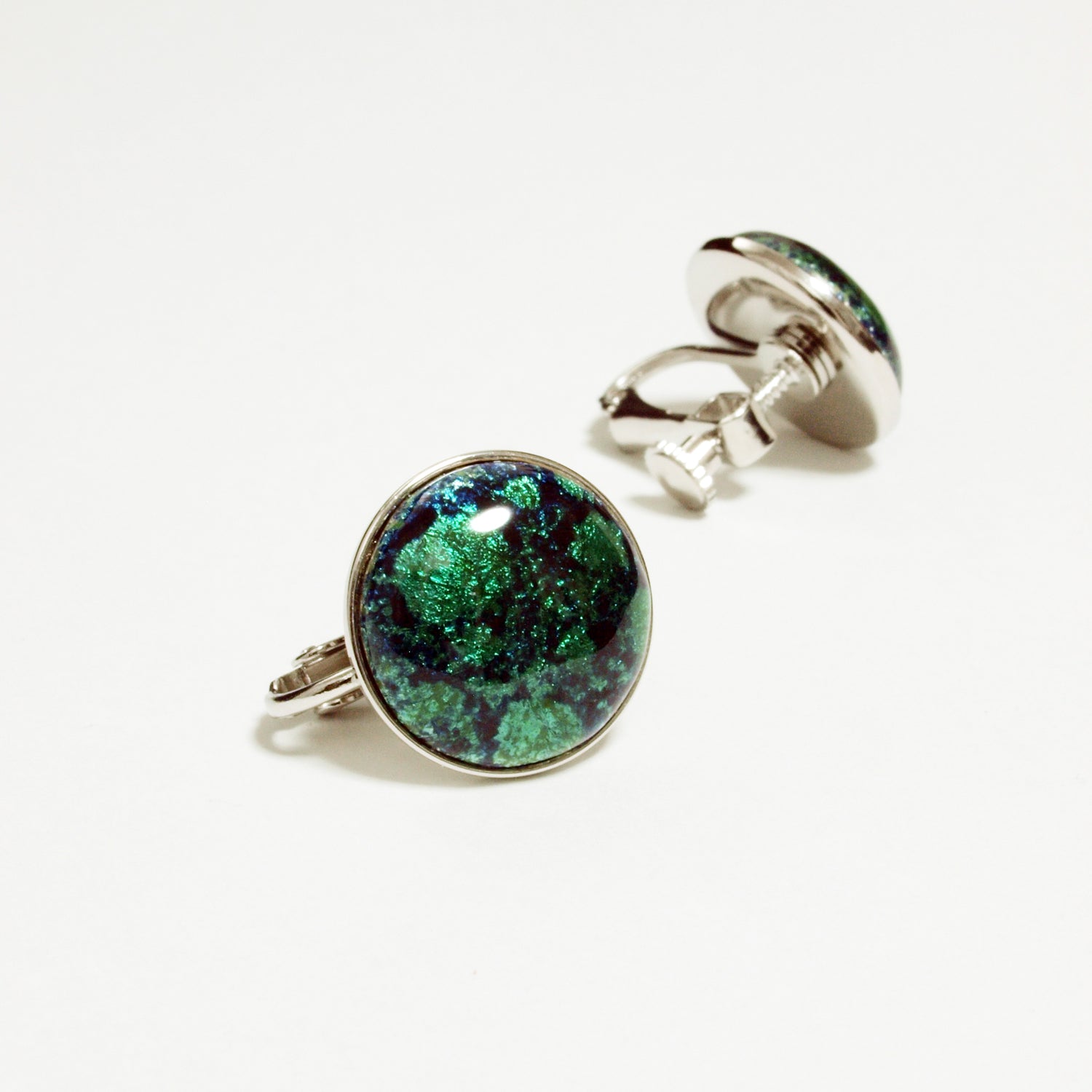 Boucles d'oreilles rondes / 15 mm / suke / 6 couleurs
