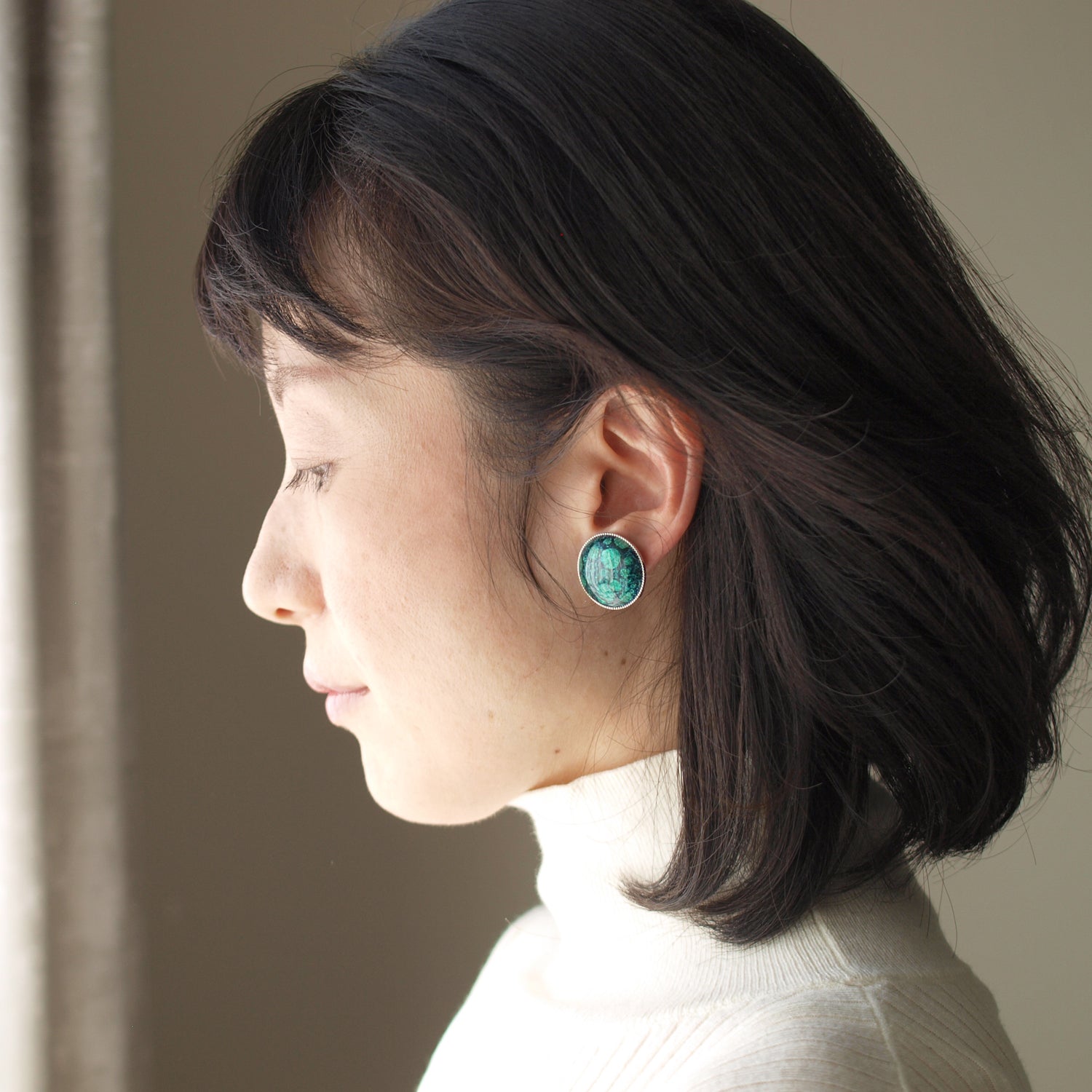 Pendientes redondos / 20 mm / suke / 6 colores