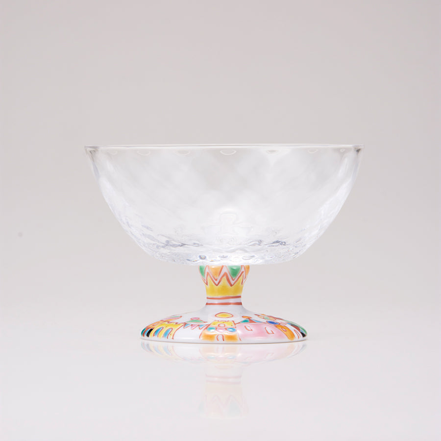 Dessert Glass / Town Square / Plaid
