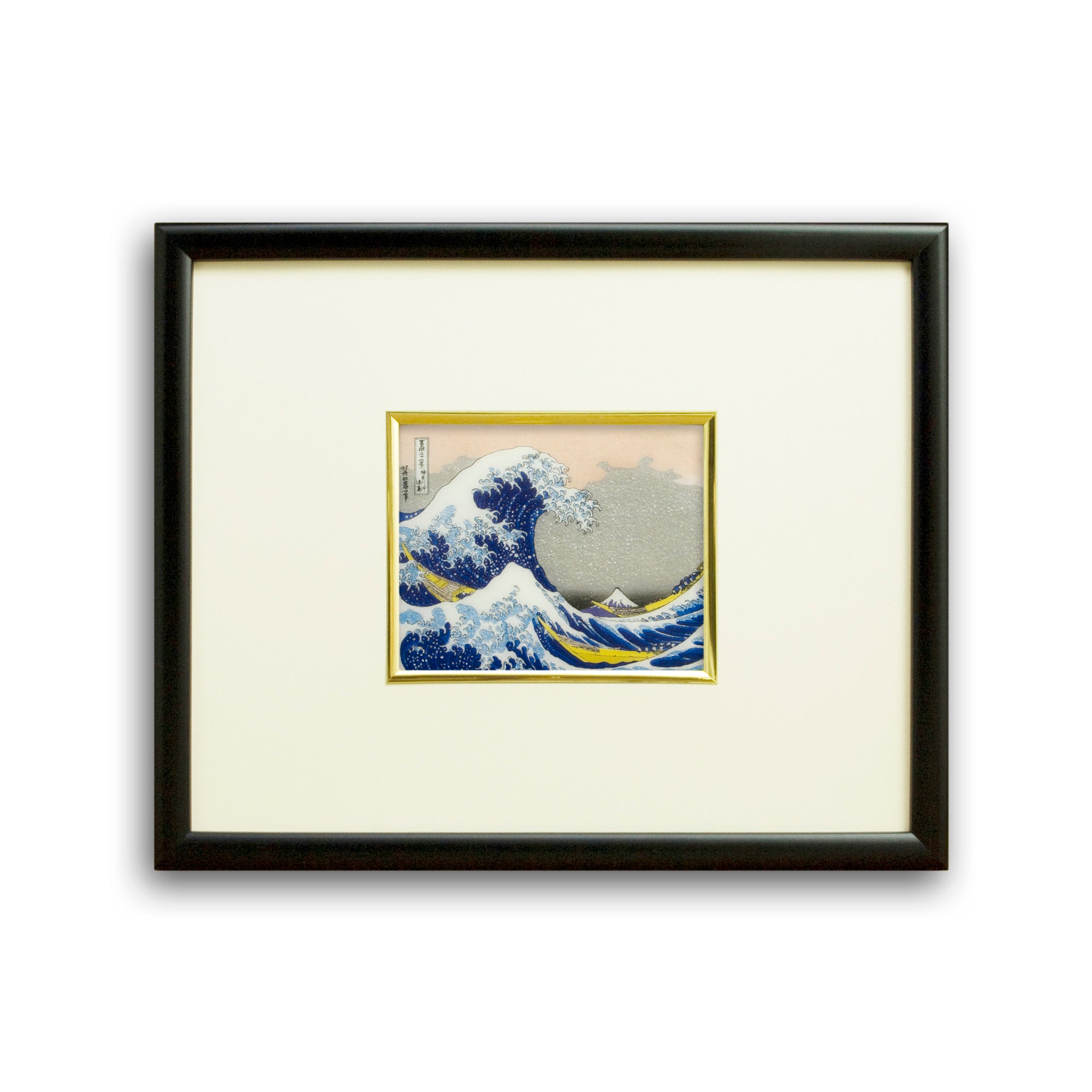 Wall Art / Owari Cloisonne / Hokusai / The Great Wave