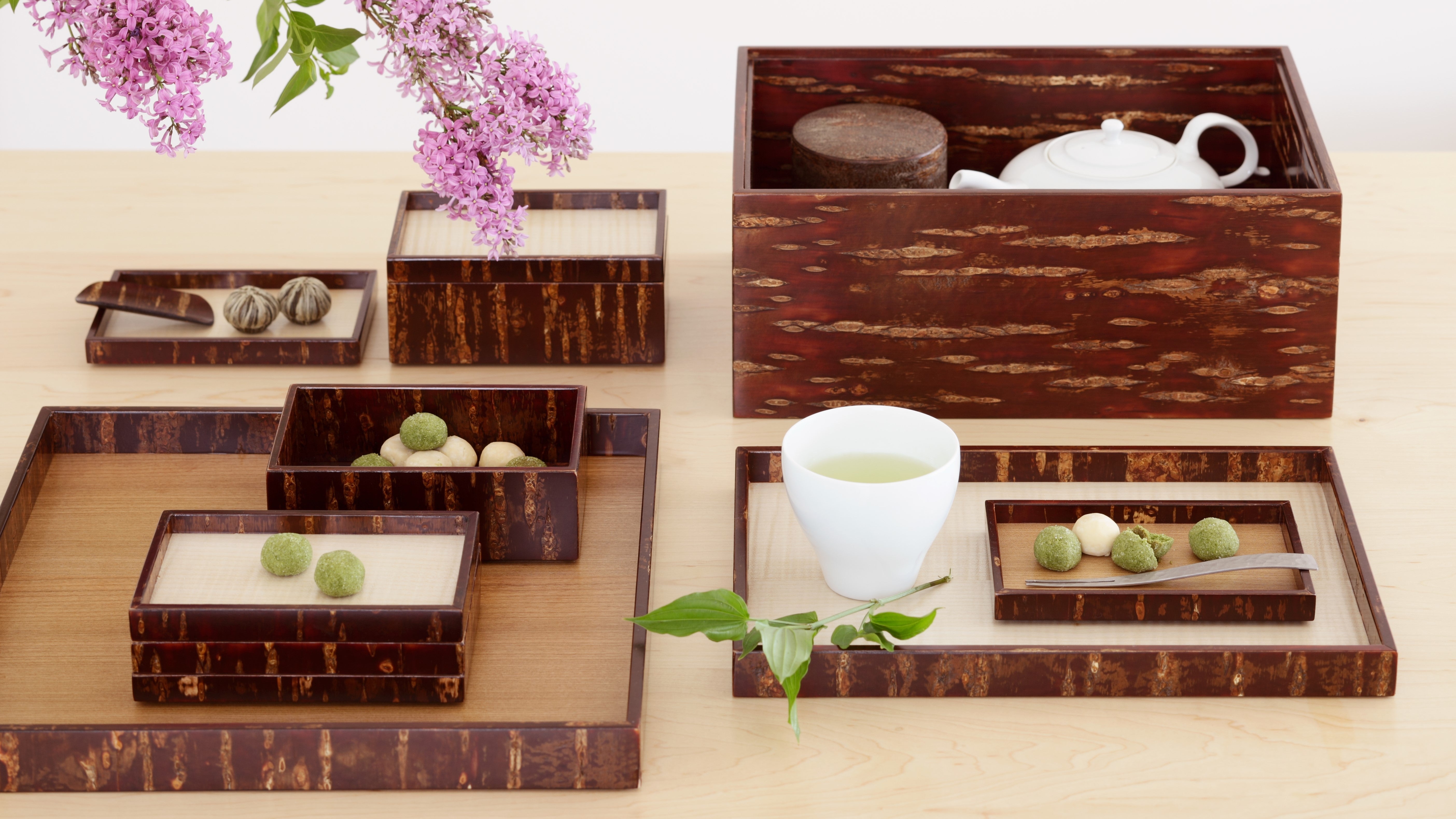 Kaede / Box and Plate / 2 pièces