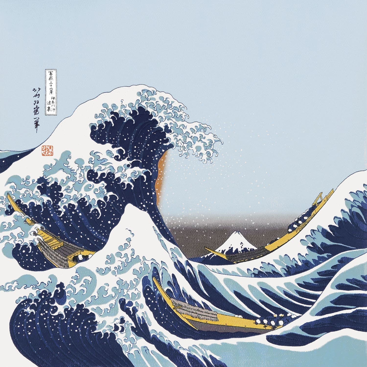 Cravatta Hokusai - La grande onda di Kanagawa