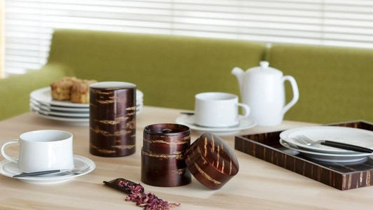 Japanese Tea Caddies – Environmentally-Friendly Crafts by Cherry Bark Crafts