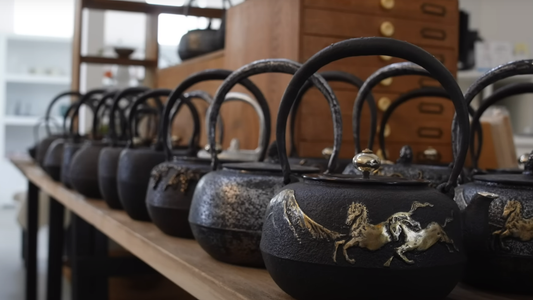 Japanese Iron Kettles : Artistry, Enrichment, and Elegance