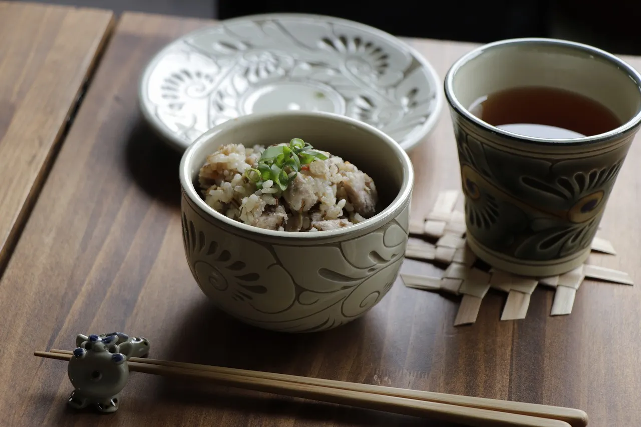 Bowl / Arabesque / Green / Yachimun