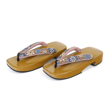 Japanese Sandals / Flower Pattern