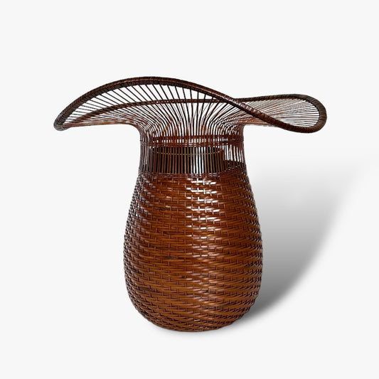 Arima Bambuskorb / Blume Vase