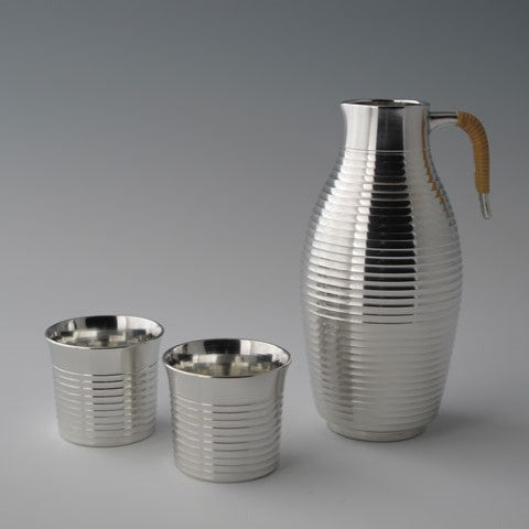 Kleiner Sake -Set / Streifen