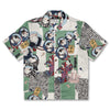 Aloha Shirt / Kyoyuzen / Kuniyoshi Katsushika / Kabuki Cats