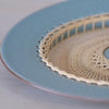 Ceramic Plate / Bamboo Spiral