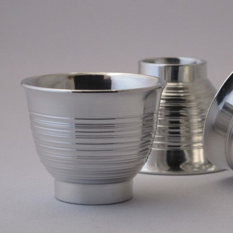 Sake Cup / Round / Stripe