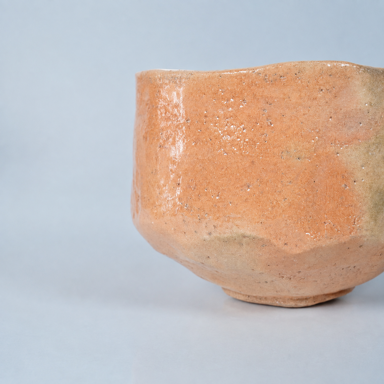 Raku Pottery / Tea Bowl / Red Clay 2