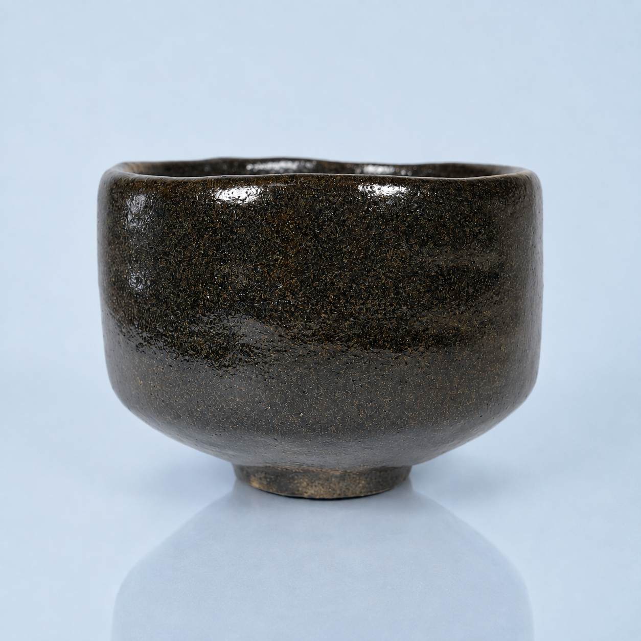 Raku Pottery / Tea Bowl / Traditional Glaze