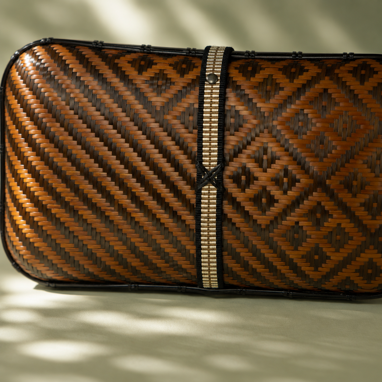 Sac d'embrayage en bambou