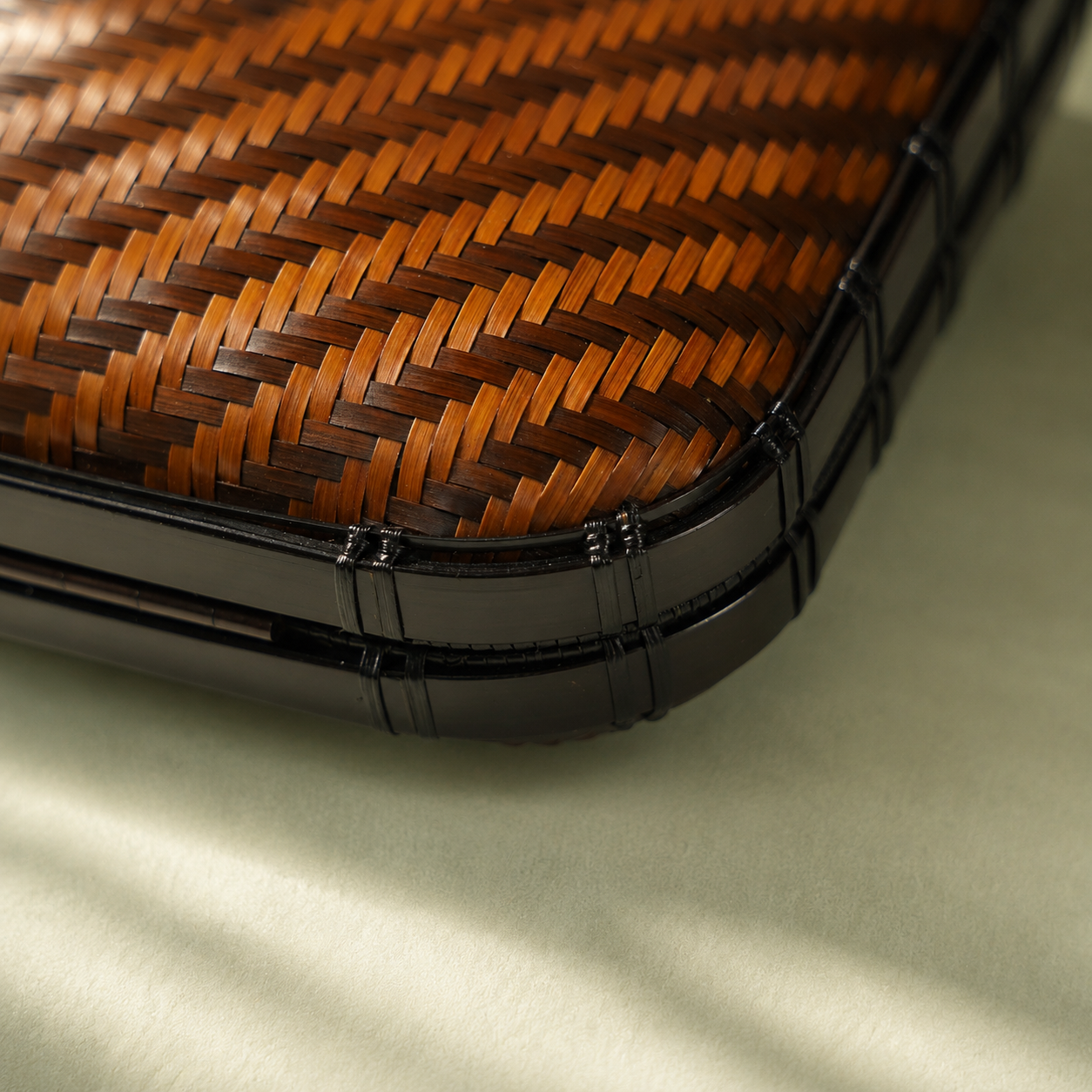 Sac d'embrayage en bambou