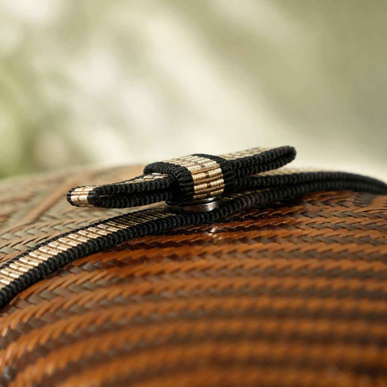Sac d'embrayage en bambou