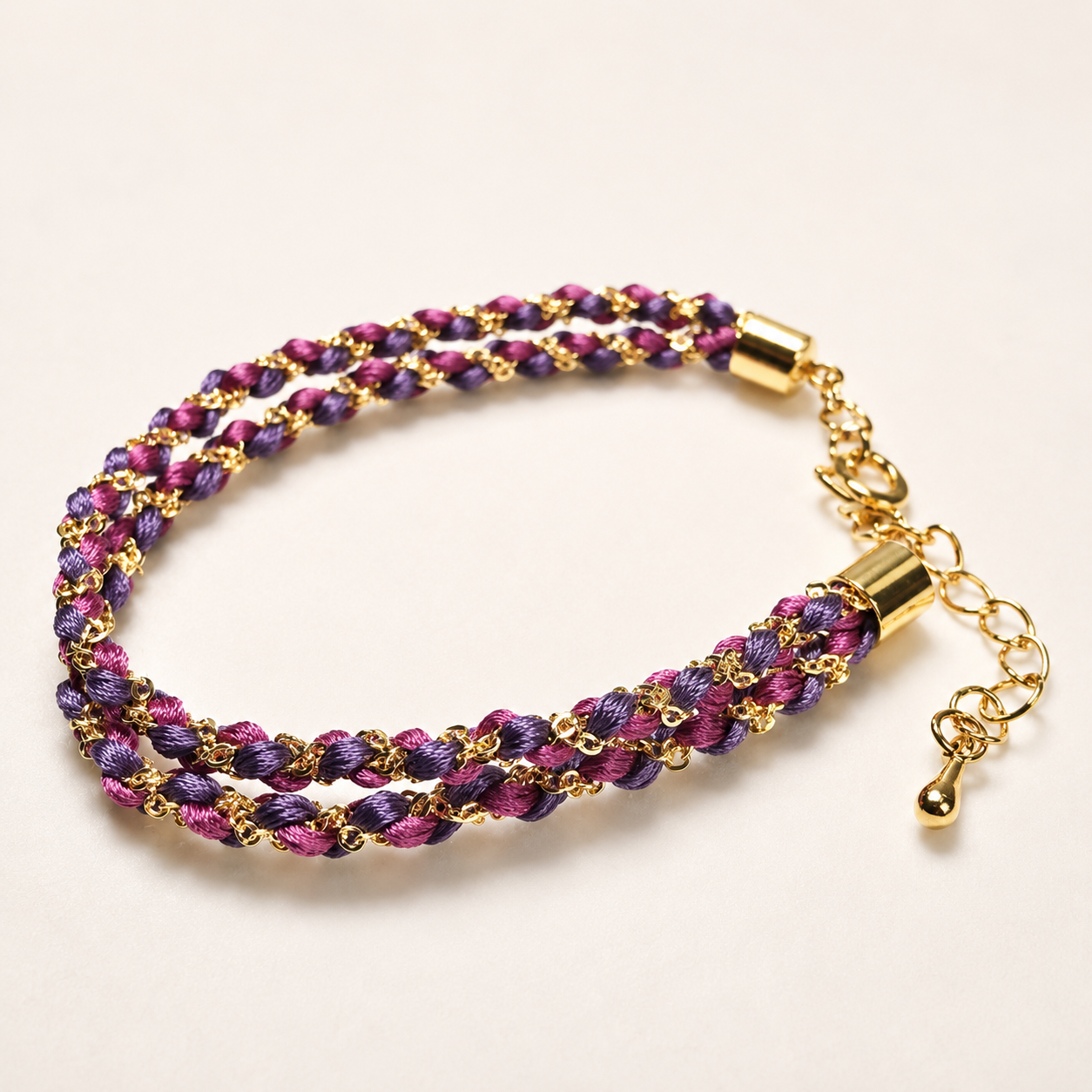 Iga trançada cabos / pulseira