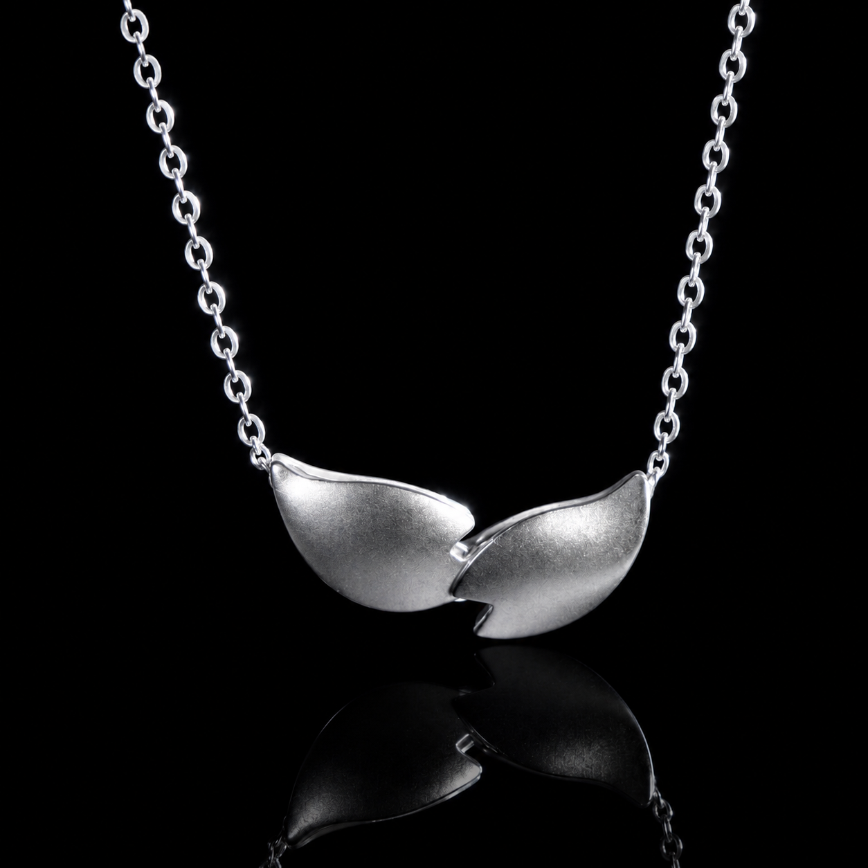 Silber Halskette / Kirschblüte Nr. 2