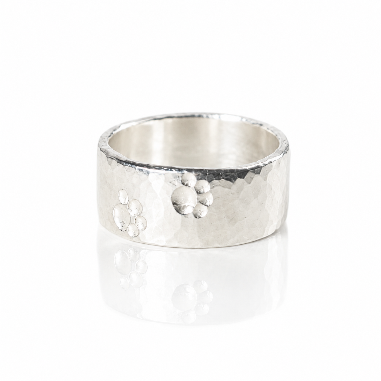 Silberring / Pfote