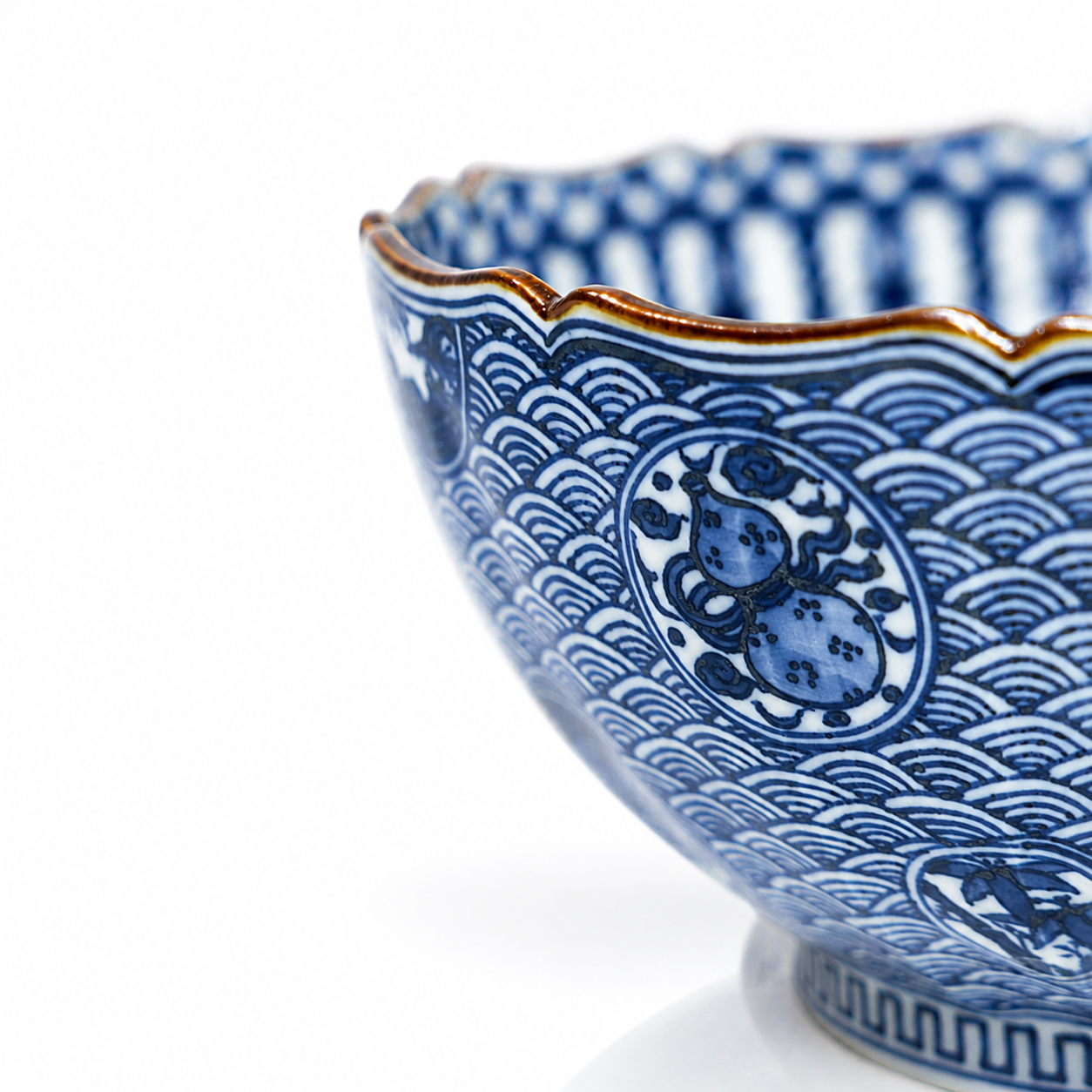 Kyoto Bowl / Blue Ocean Waves