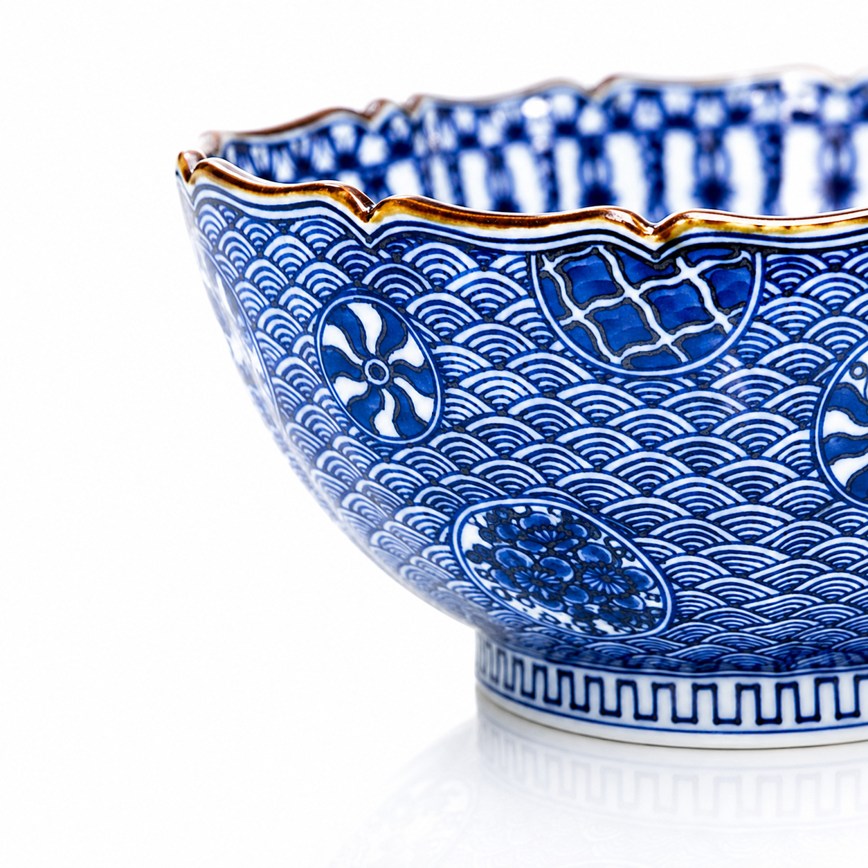 Kyoto Bowl / Blue Ocean Waves
