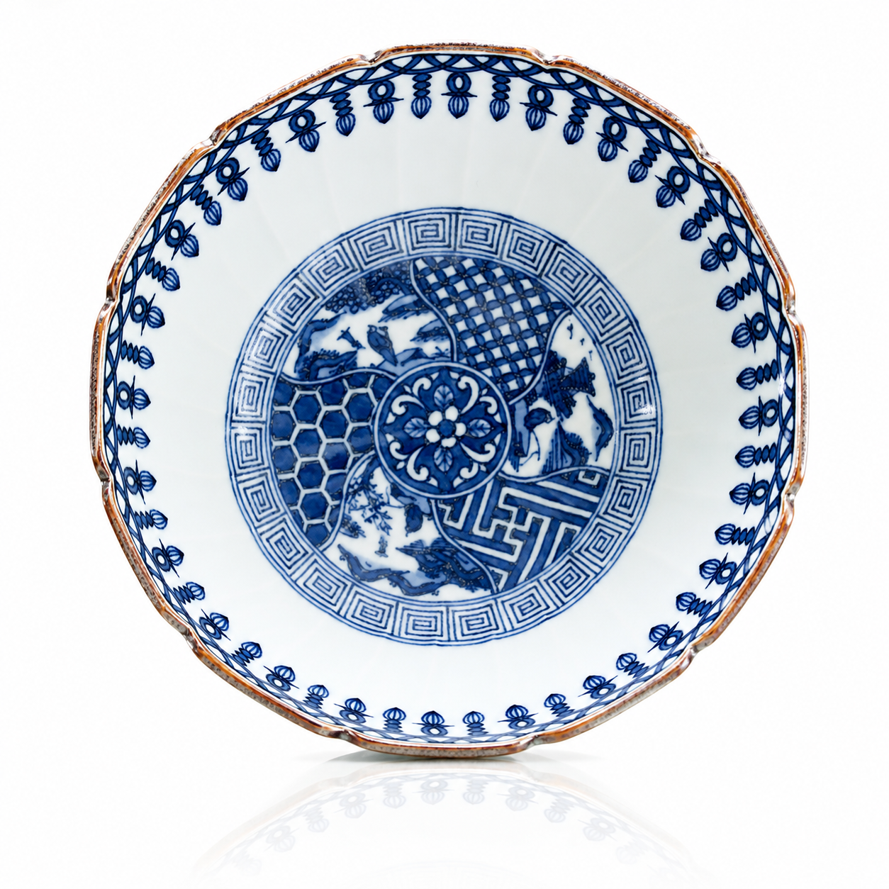 Kyoto Bowl / Blue Ocean Waves