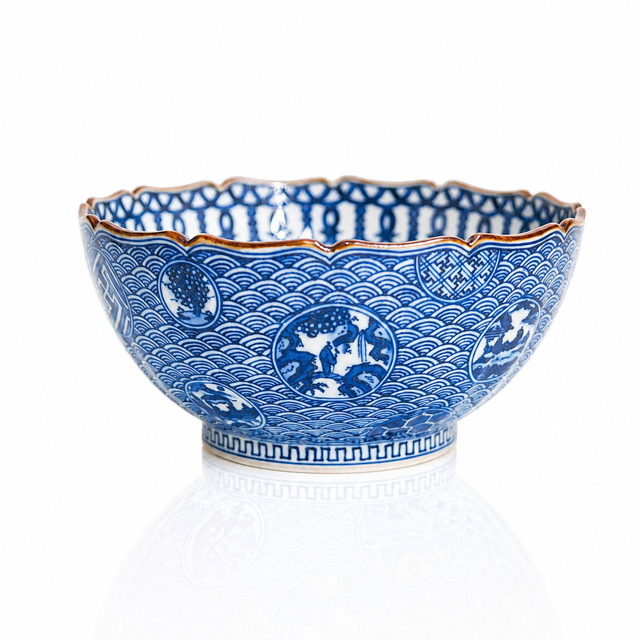 Kyoto Bowl / Blue Ocean Waves