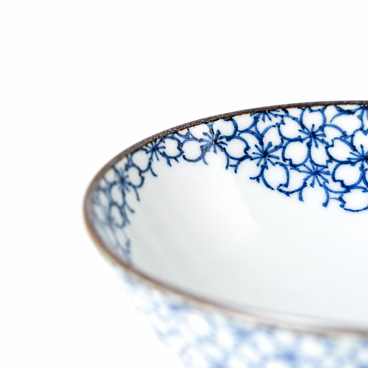 Kyoto Rice Bowl / Blue Cherry Blossom