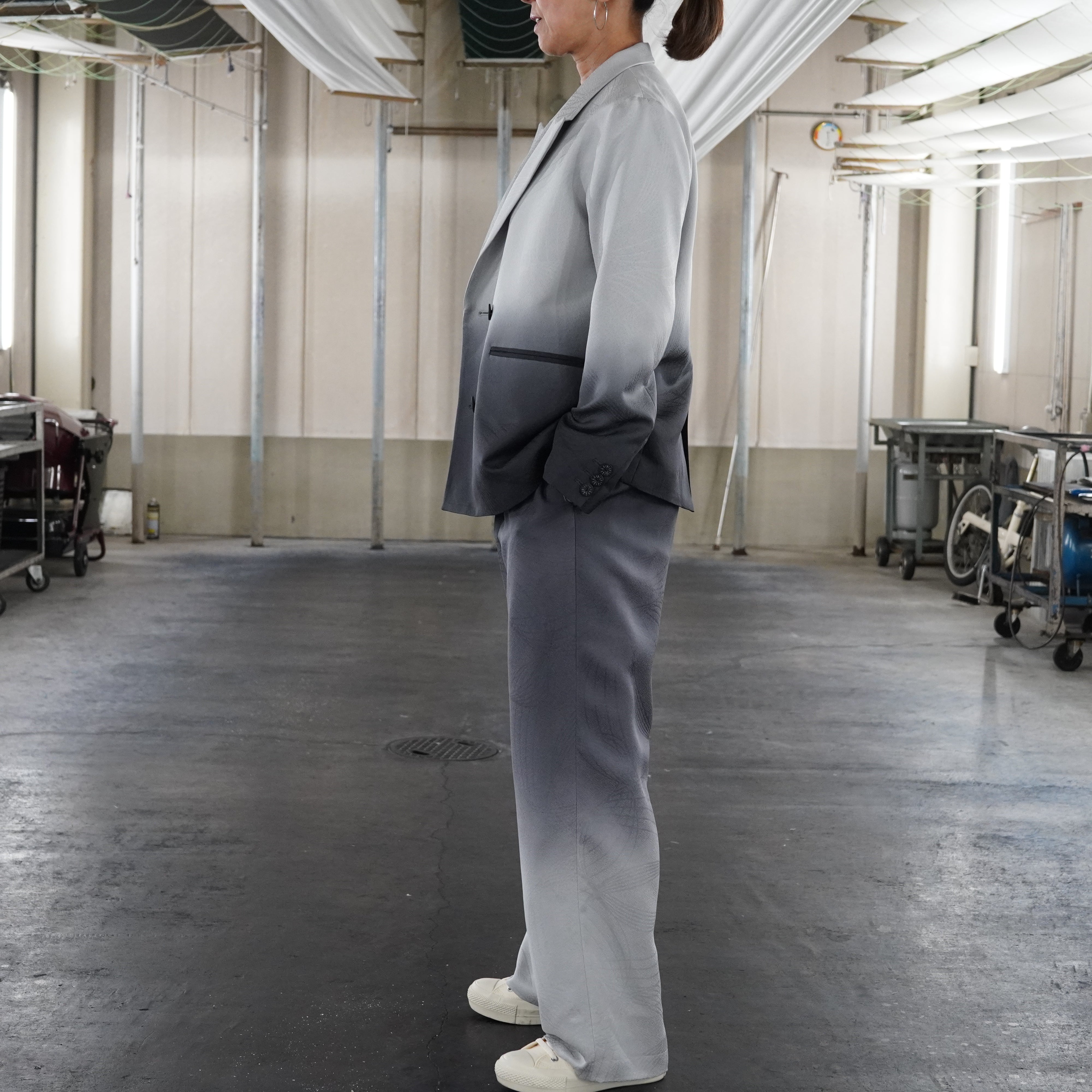 Women's Suit / Kyo-Yuzen Silk / Double-breasted