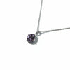925 Sterling Silver / Amethyst Necklace