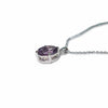 925 Sterling Silver / Amethyst Necklace