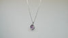 925 Sterling Silver / Amethyst Necklace