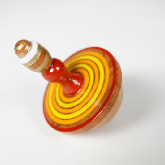 Hama Spinning Top / Yellow & Orange / S