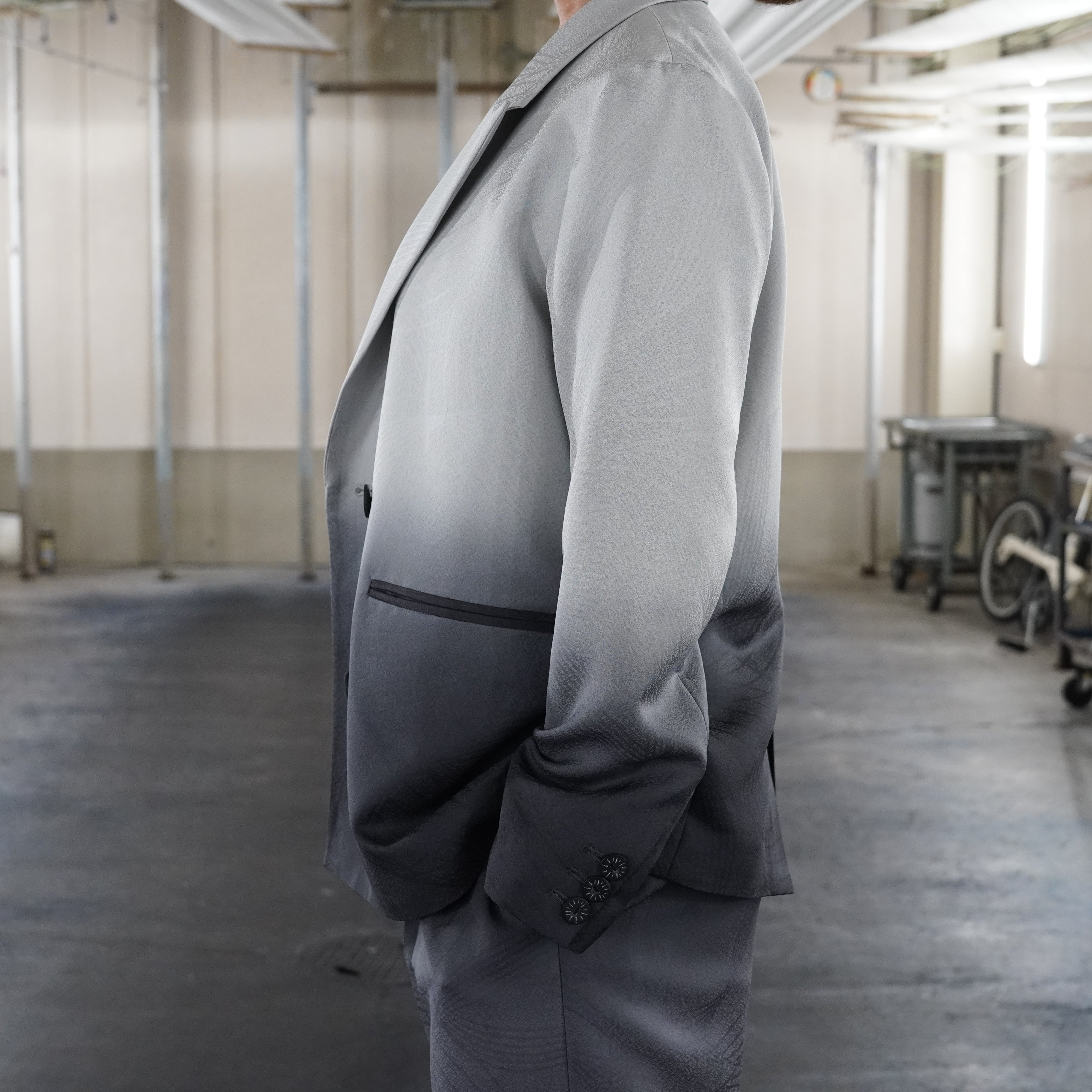 Women's Suit / Kyo-Yuzen Silk / Double-breasted