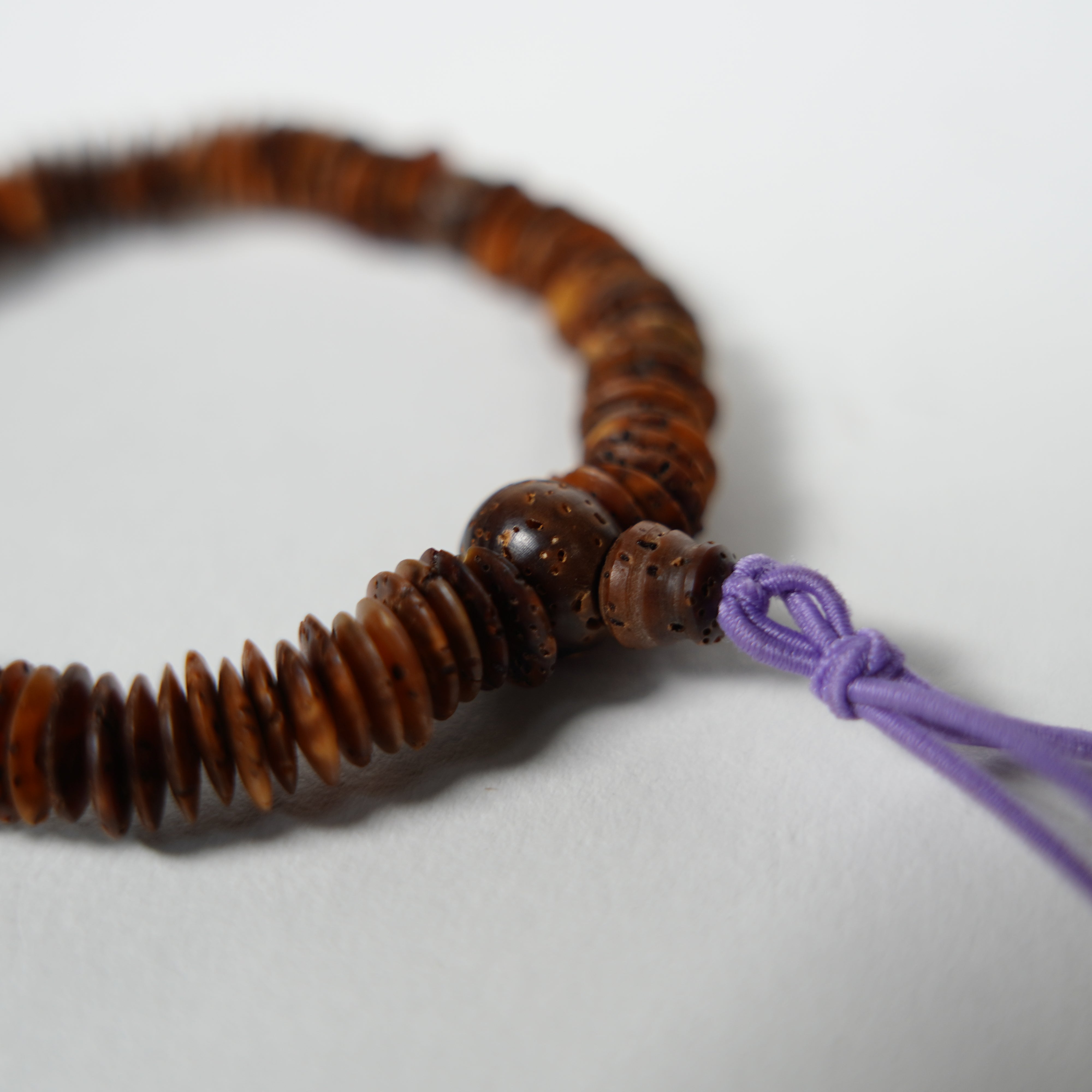 Bracciale nenju / nero / 108 perle