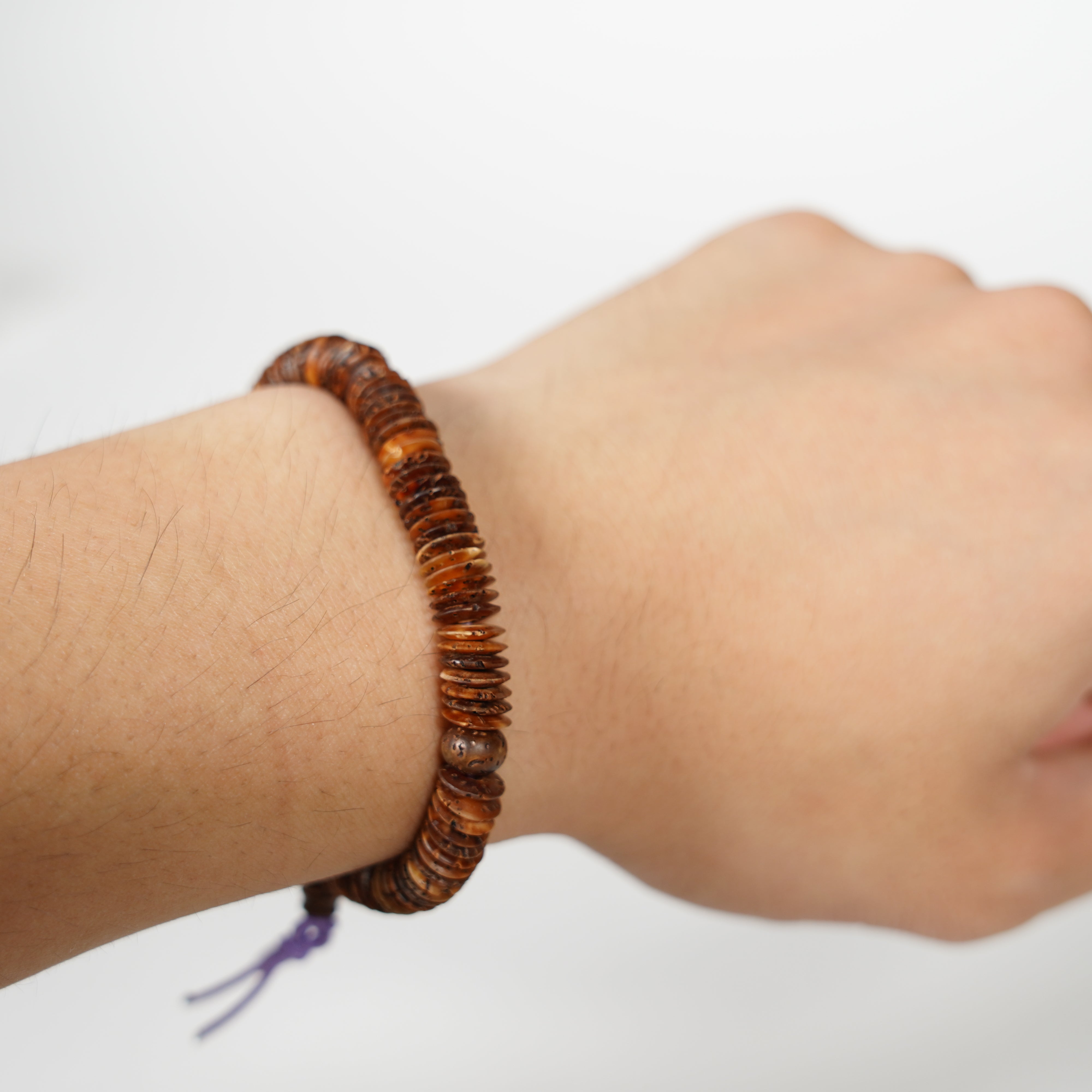 Bracciale nenju / nero / 108 perle