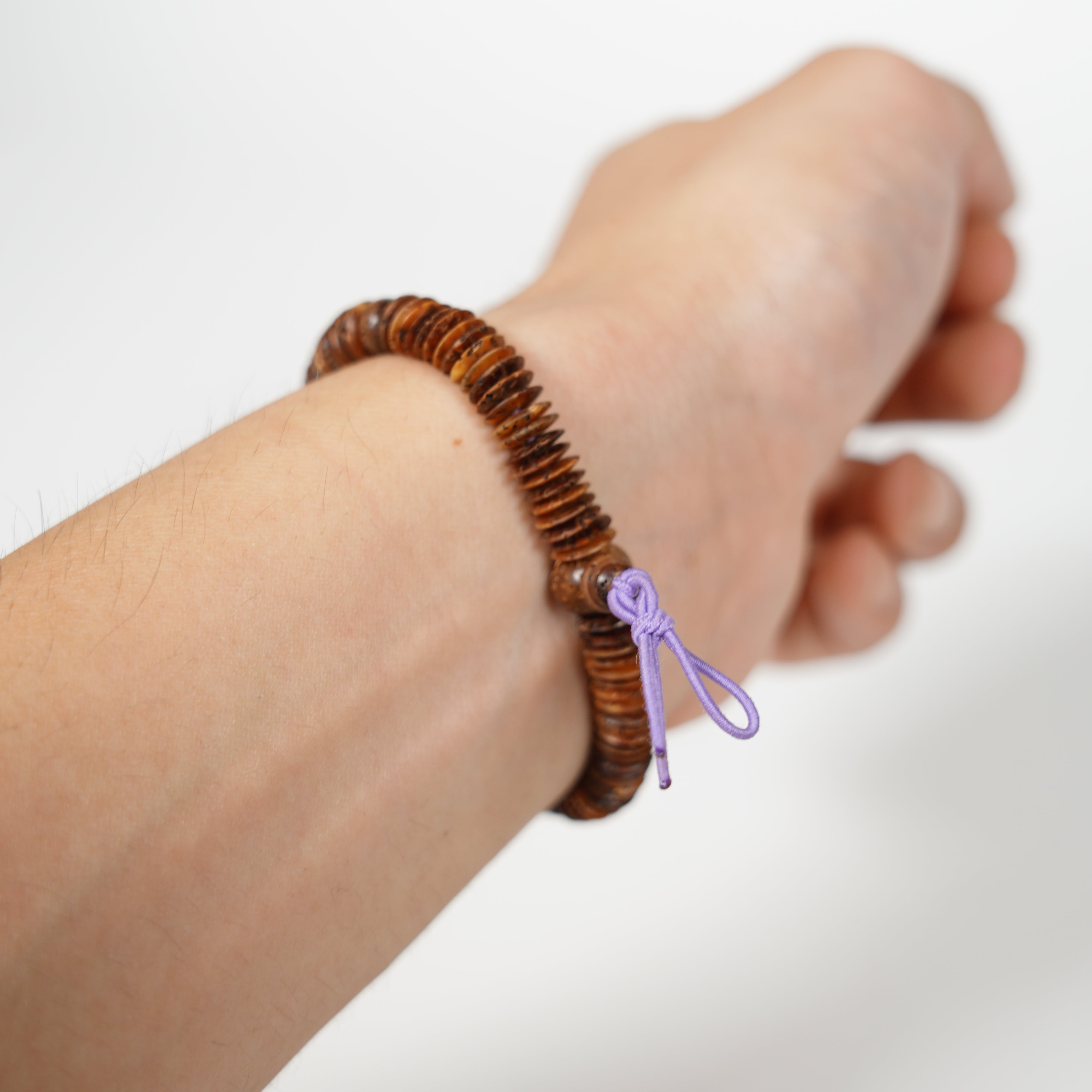 Bracciale nenju / nero / 108 perle