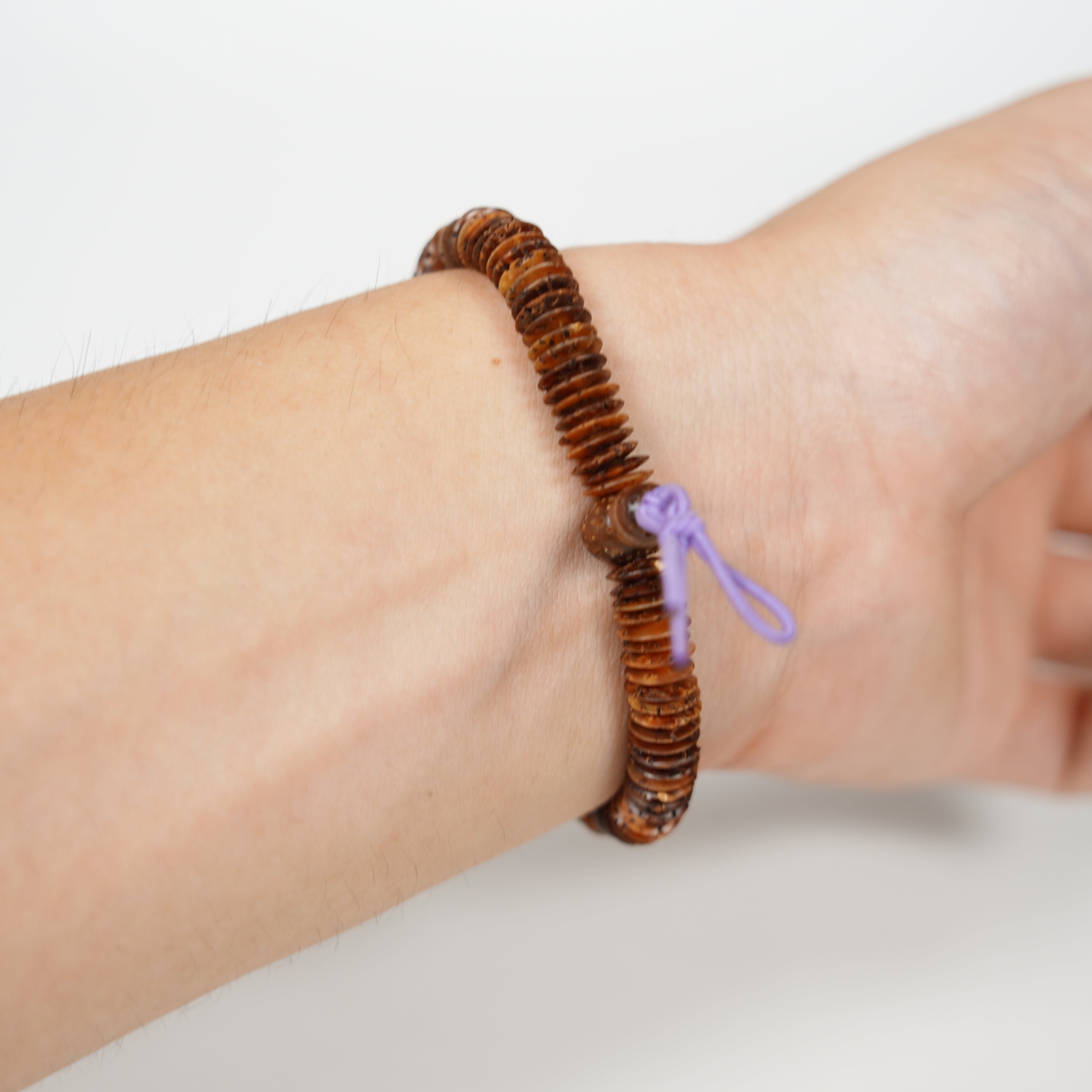 Bracciale nenju / nero / 108 perle