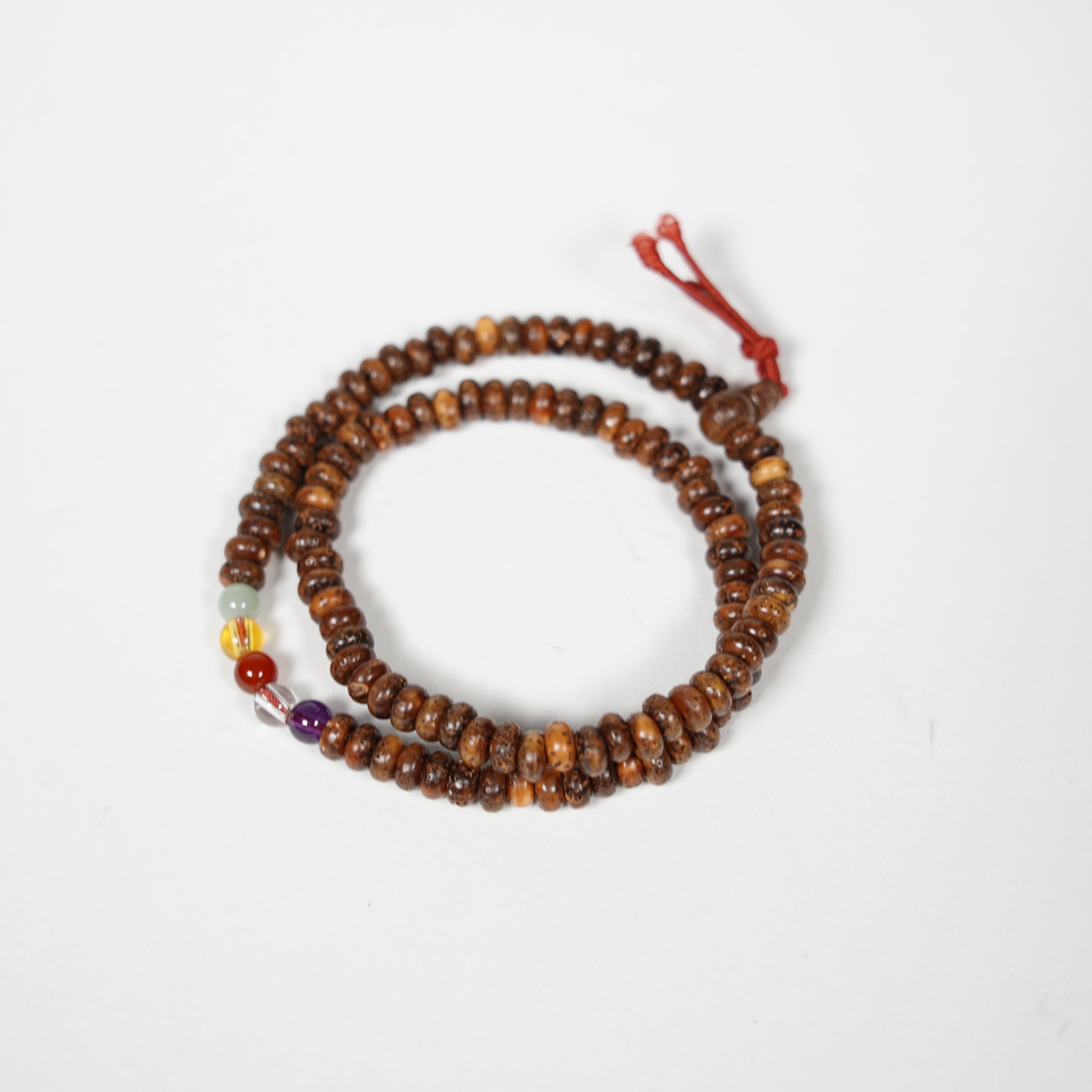 Goshiki Niren Nenju / Black / 108 Beads