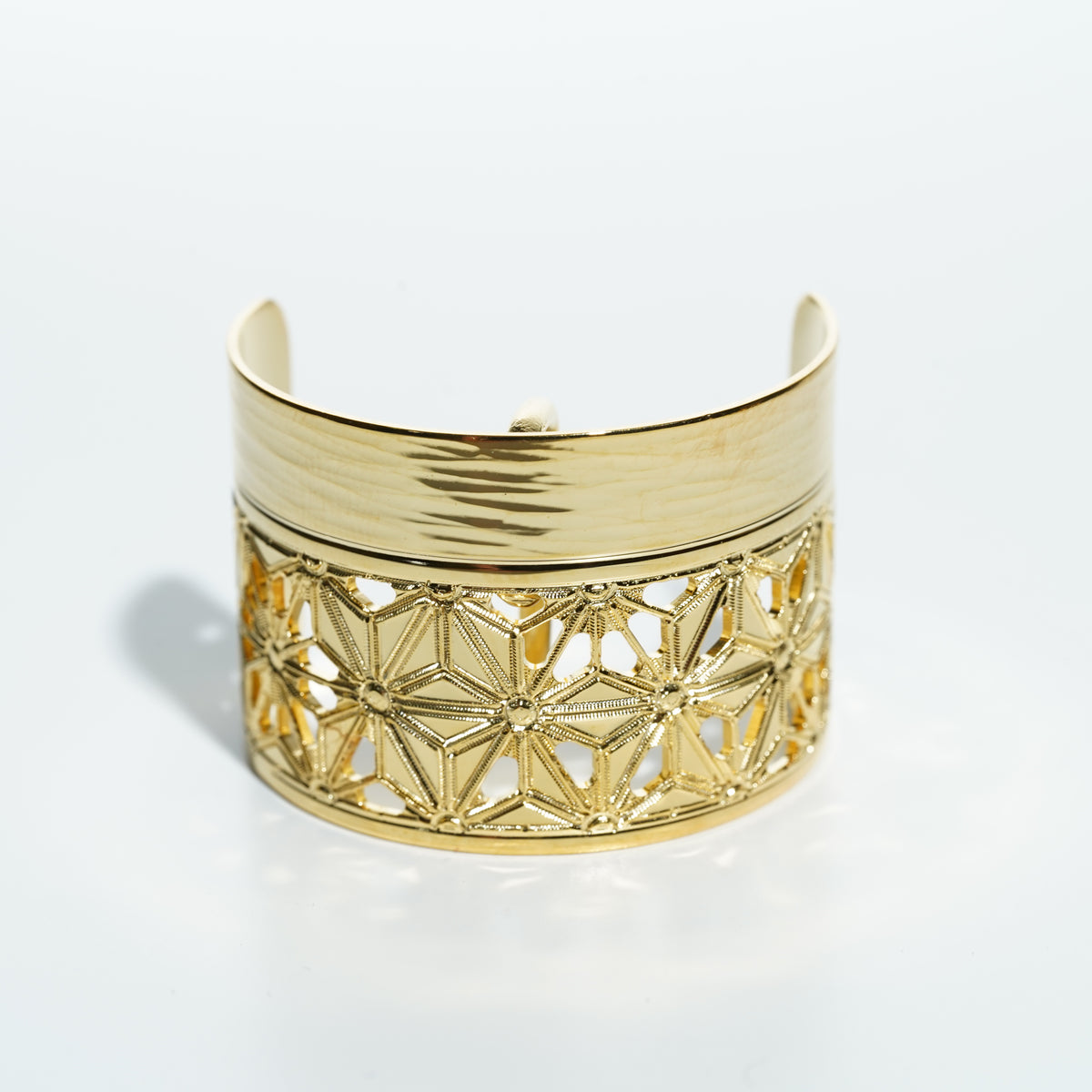 Hair Cuff / Asanoha / Medium