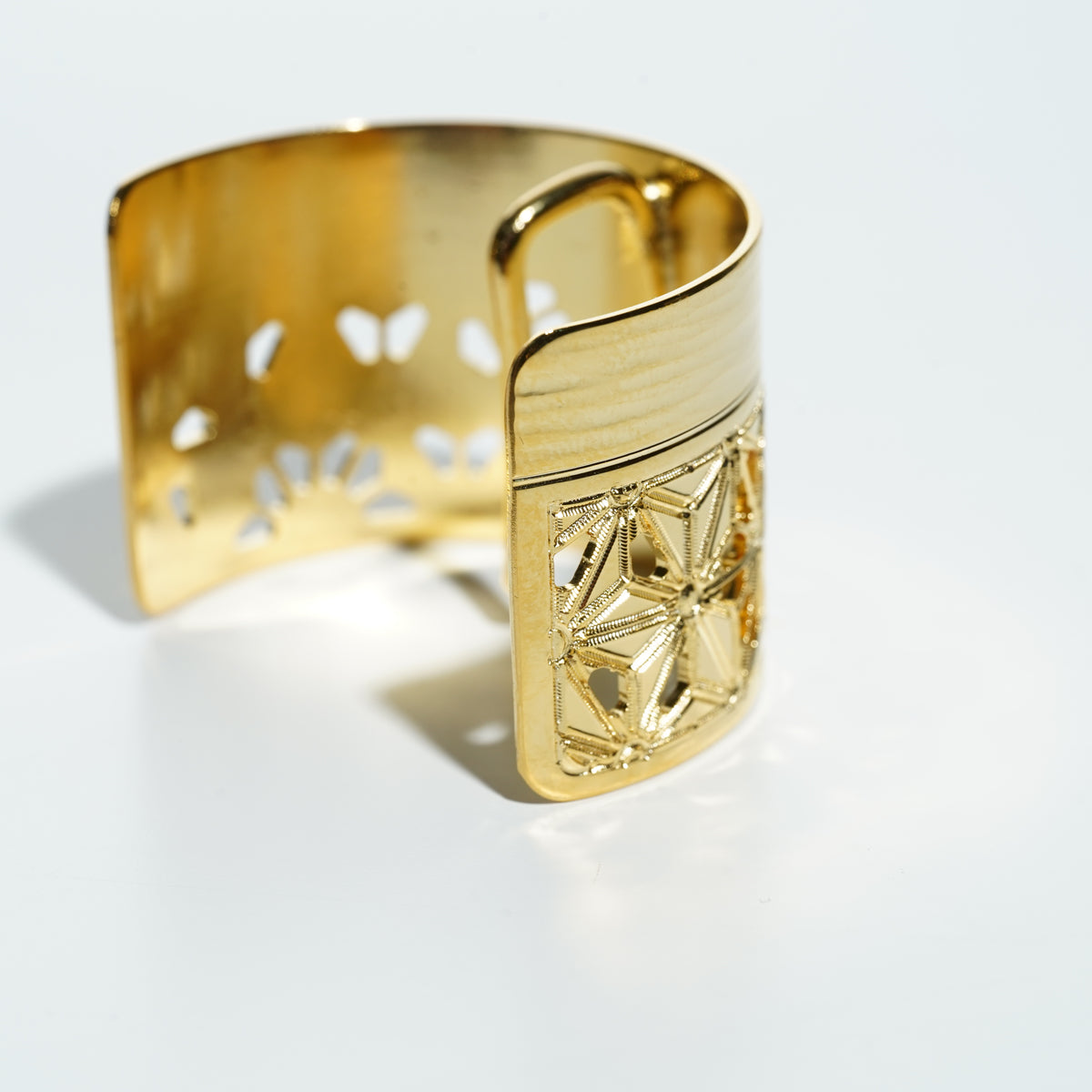 Hair Cuff / Asanoha / Medium