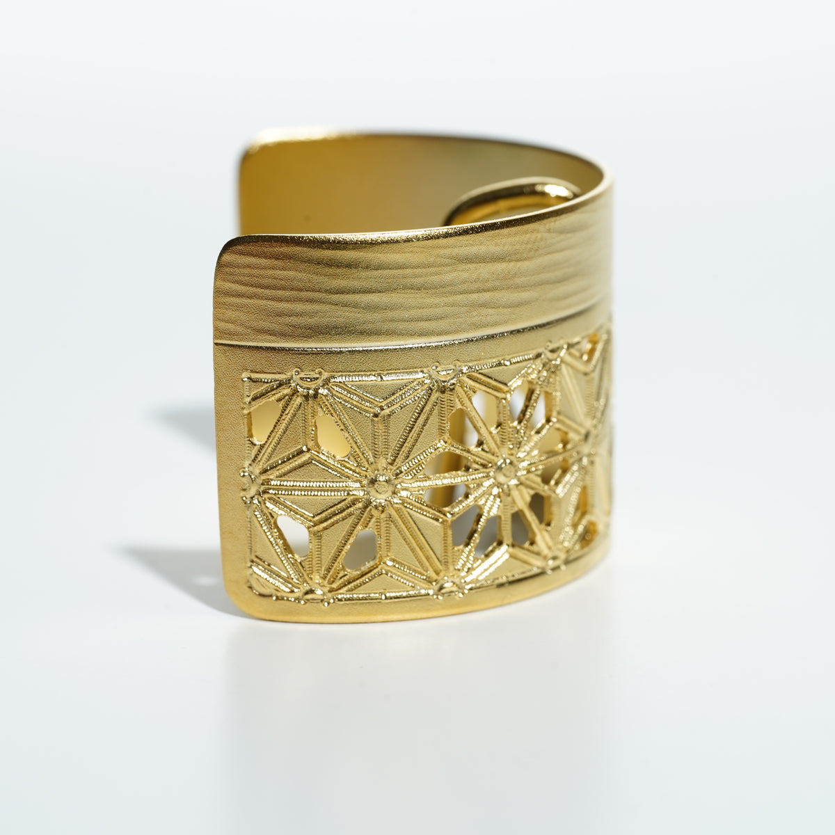 Hair Cuff / Asanoha / Medium