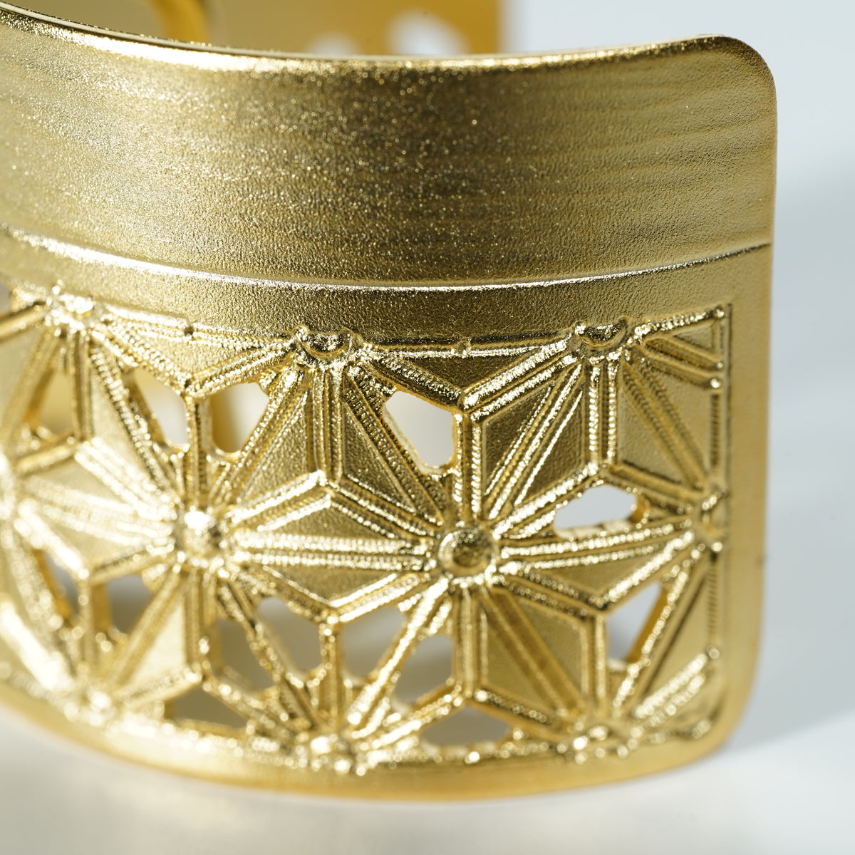 Hair Cuff / Asanoha / Medium
