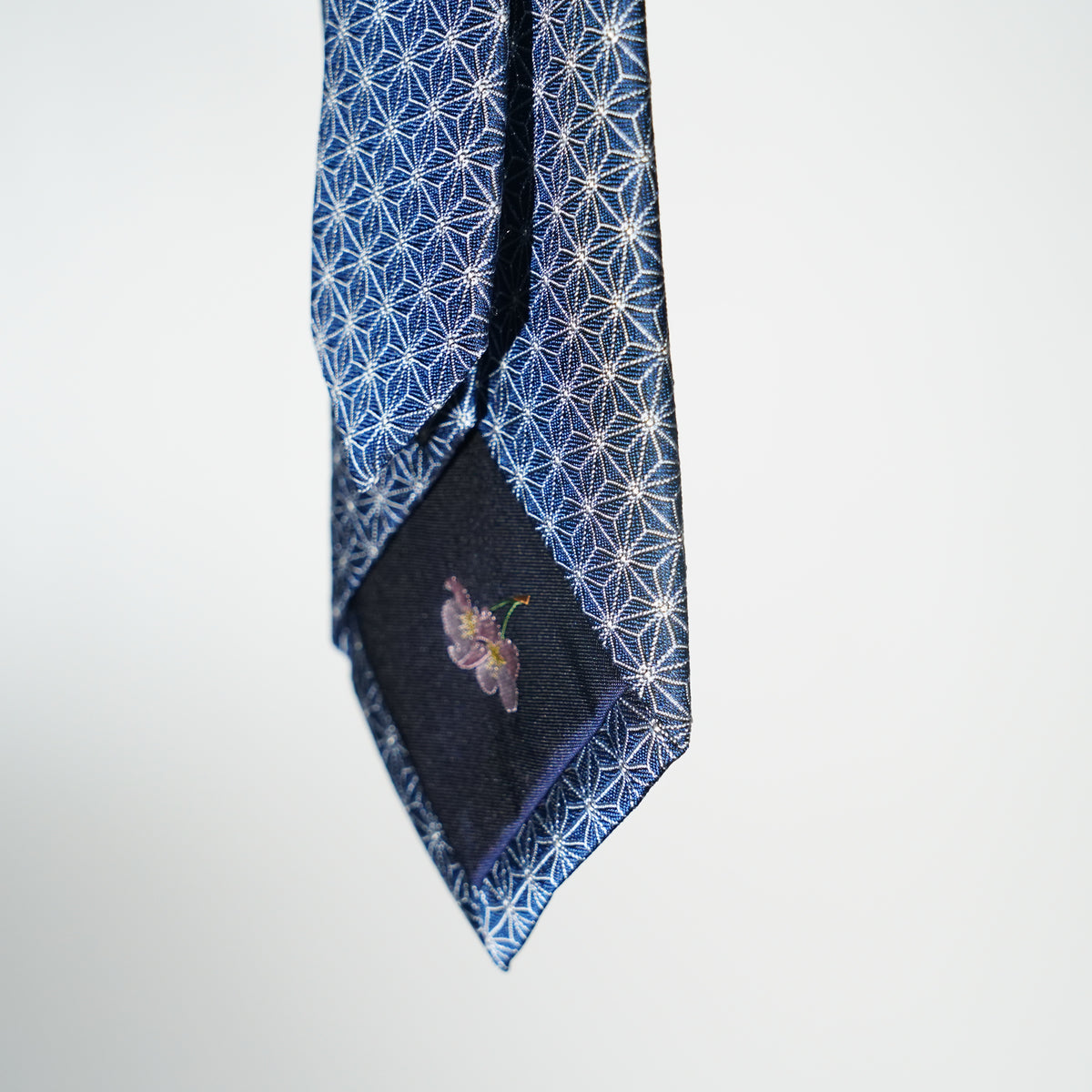 Silk Tie / ASANOHA / Blue