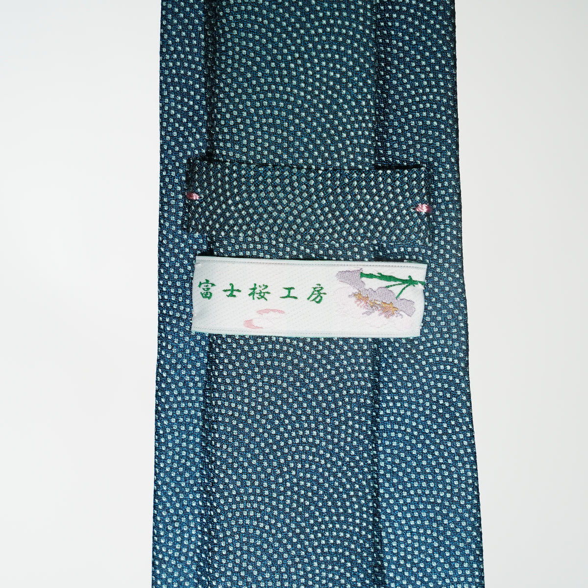 Silk Tie / Mt.Fuji / Jade Green