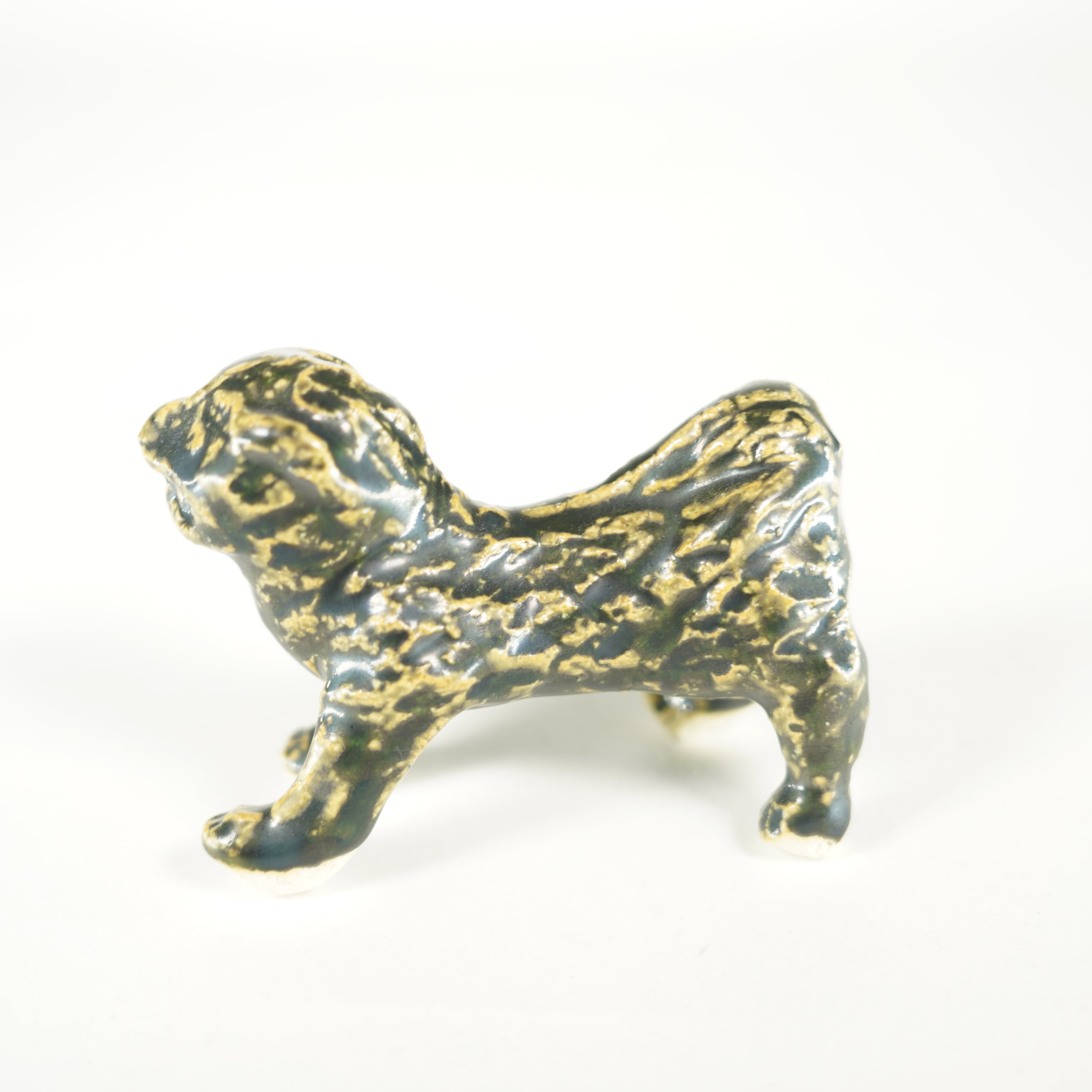 Figurina per cani da guardiano in ceramica
