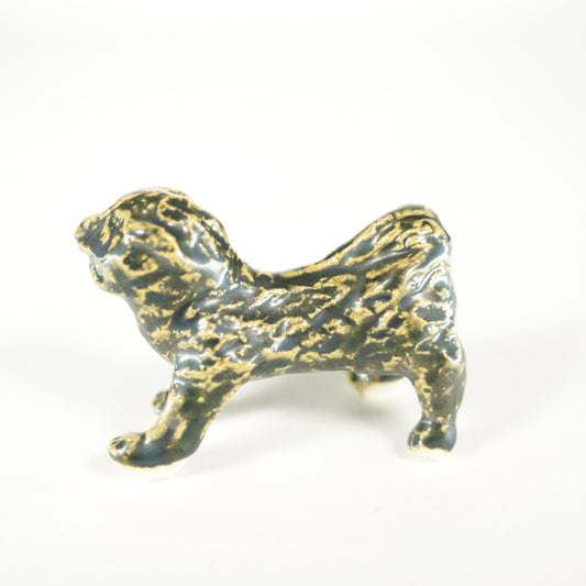 Ceramic Guardian Dog Figurine