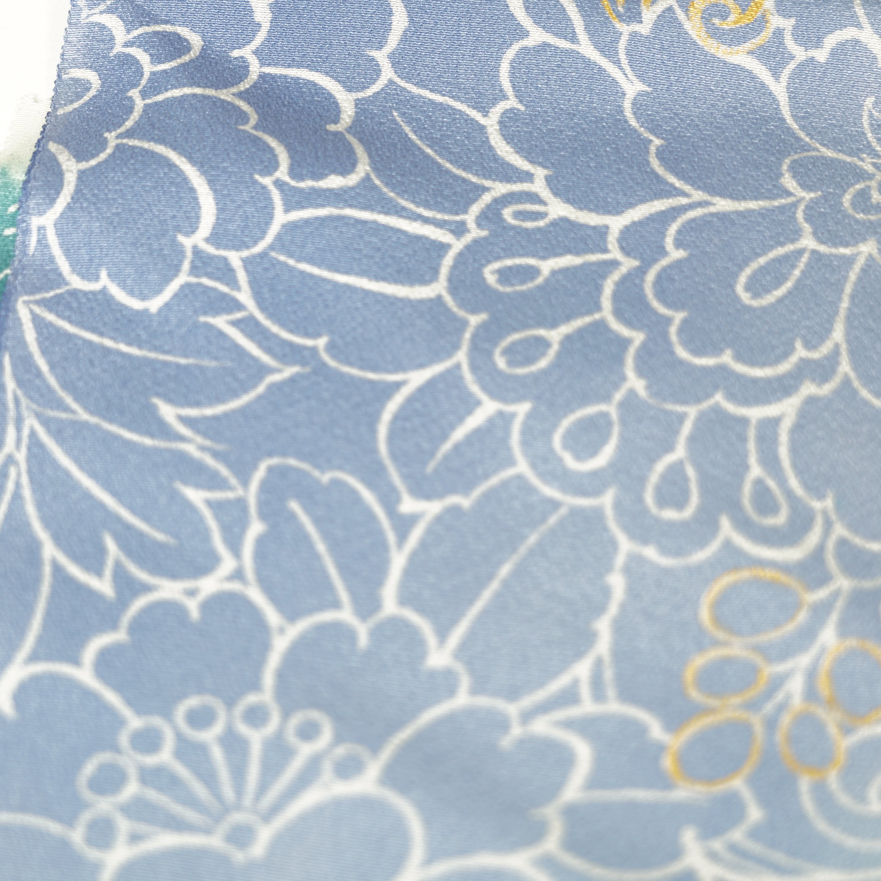 Kyo-Yuzen Scarf / Blue